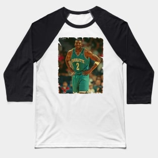 Larry Johnson - Vintage Design Of Basketball Baseball T-Shirt